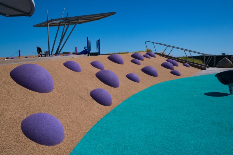 SpectraPour System at North Beach Playground in Santa Monica, CA.