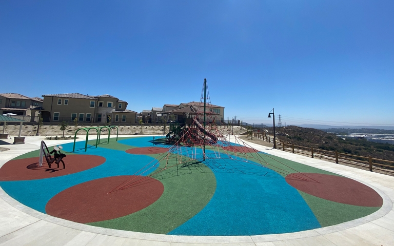 SpectraPour Safety Surfacing at Portola Center Park