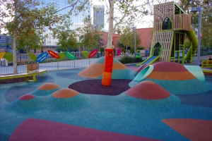 SpectraPour System at Grand Park in Los Angeles, CA.