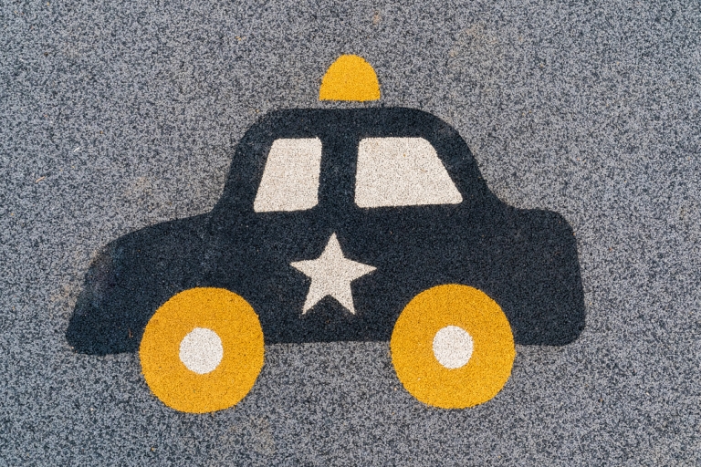 SpectraPour playground safety surface System at Whole Foods In the Park in Malibu, CA.