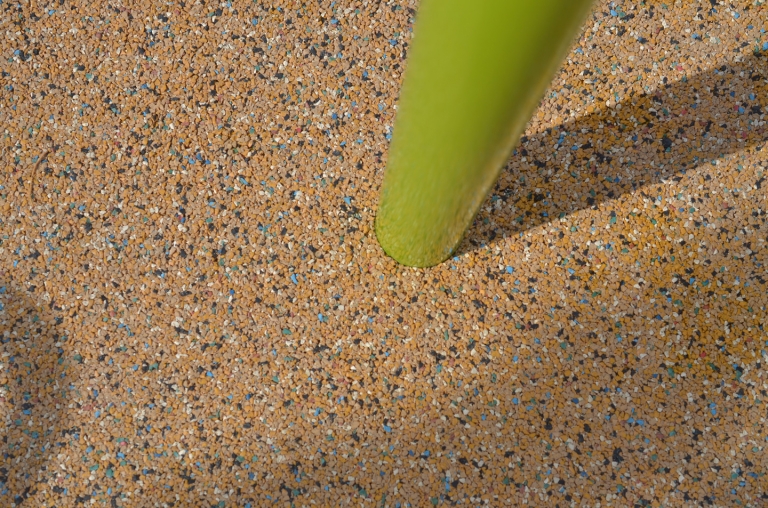 SpectraPour Playground Surface System at Pacific Palisades in Santa Monica, CA.