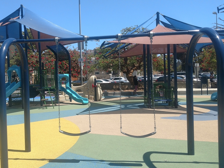 del ray lagoon park playground