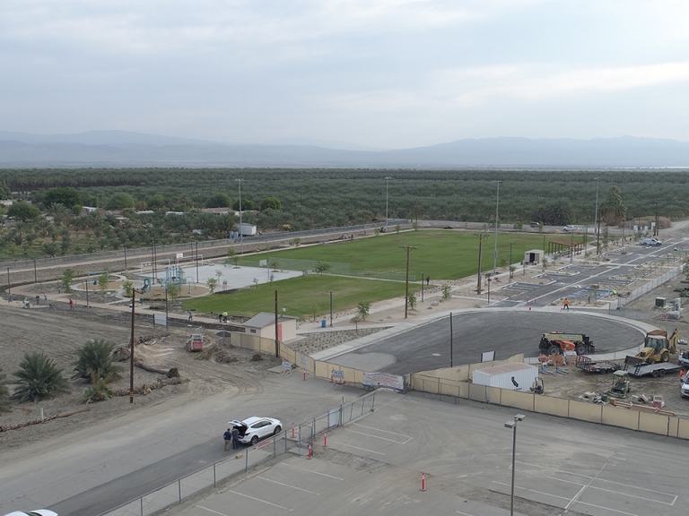 oasis park project soccer fields