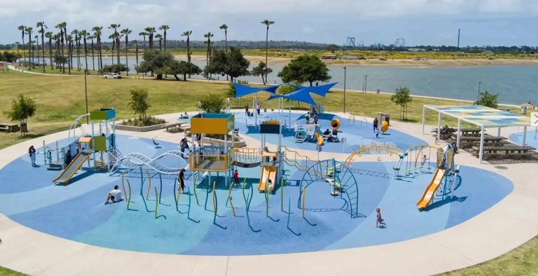 custom san diego playground surfacing